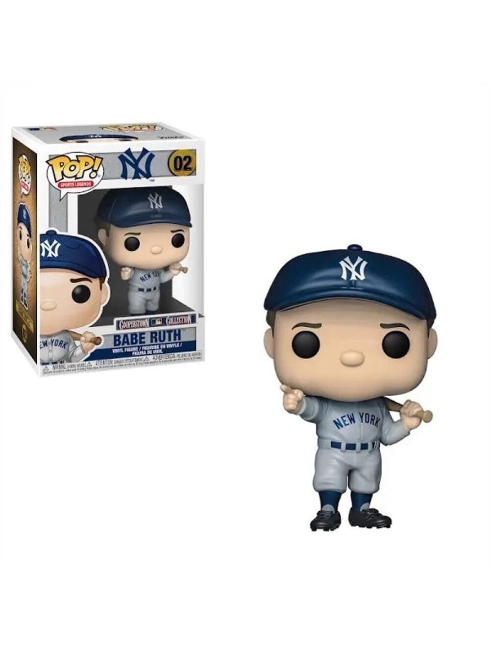 Funko POP! Sports Legend Babe Ruth #02 New York Yankees Cooperstown Collection